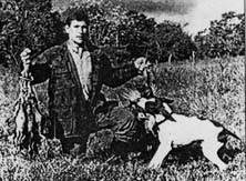 Imagen reciente de un cazador an&oacute;nimo